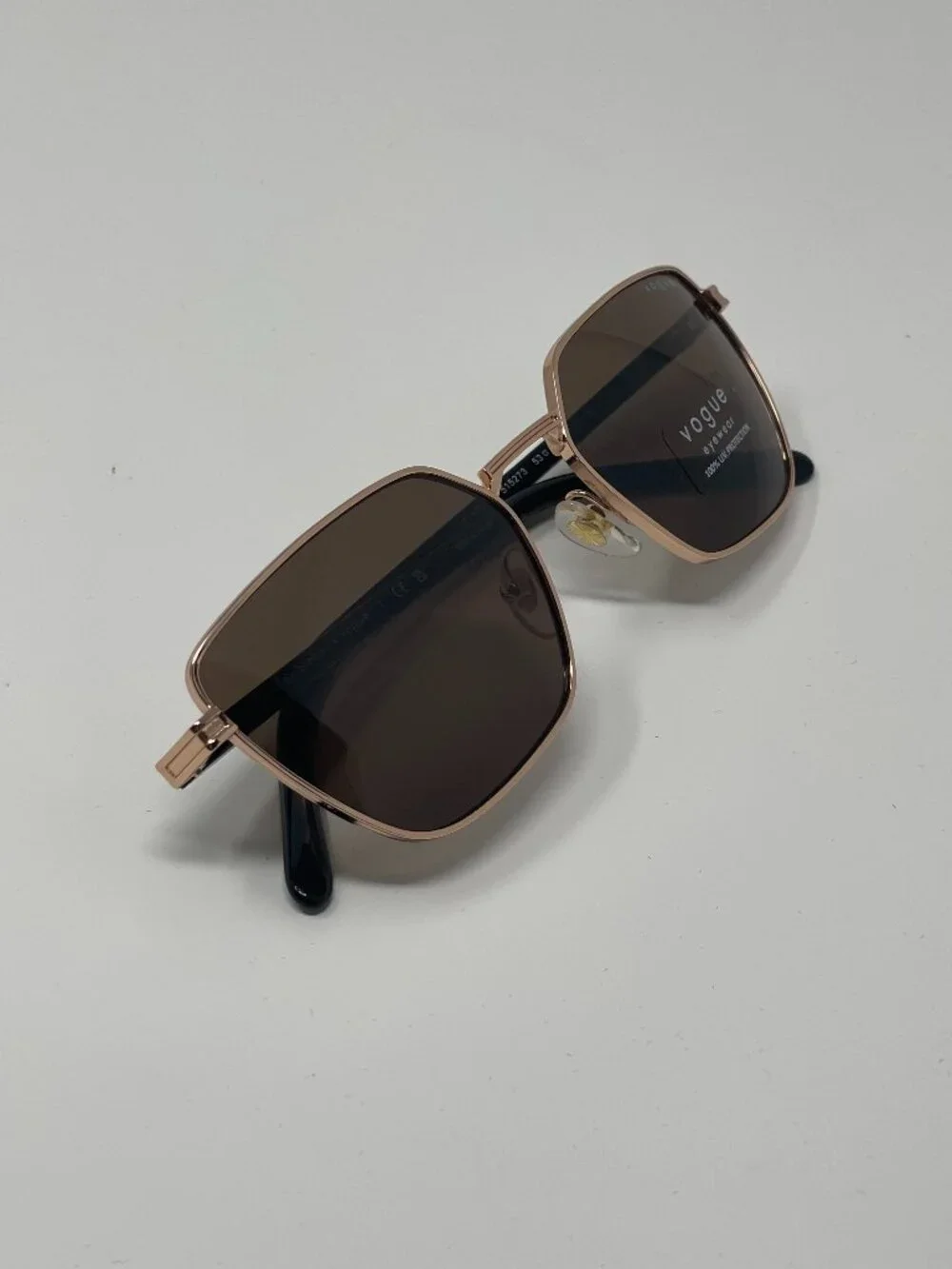 Vogue x Hailey Bieber | 0VO4245S Rose Gold & Dark Brown